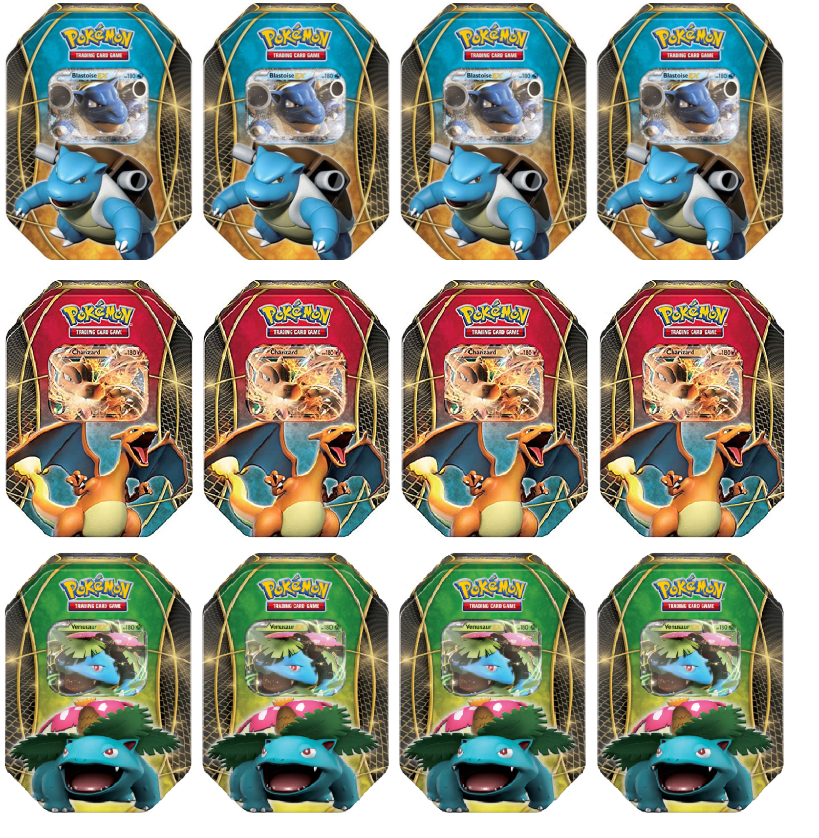 EX Power Trio Tin Case | Galaxy Games LLC