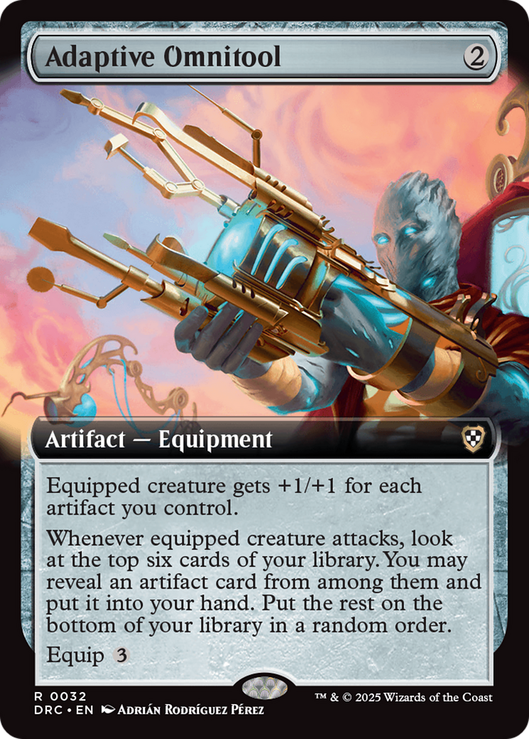 Adaptive Omnitool (Extended Art) [Aetherdrift Commander] | Galaxy Games LLC