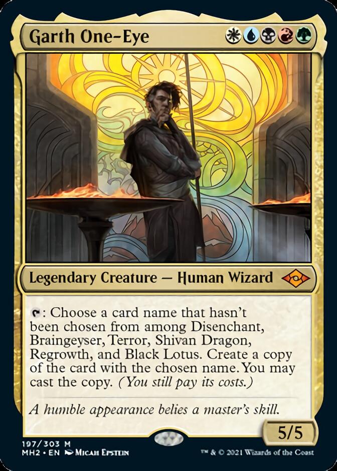 Garth One-Eye [Modern Horizons 2] | Galaxy Games LLC