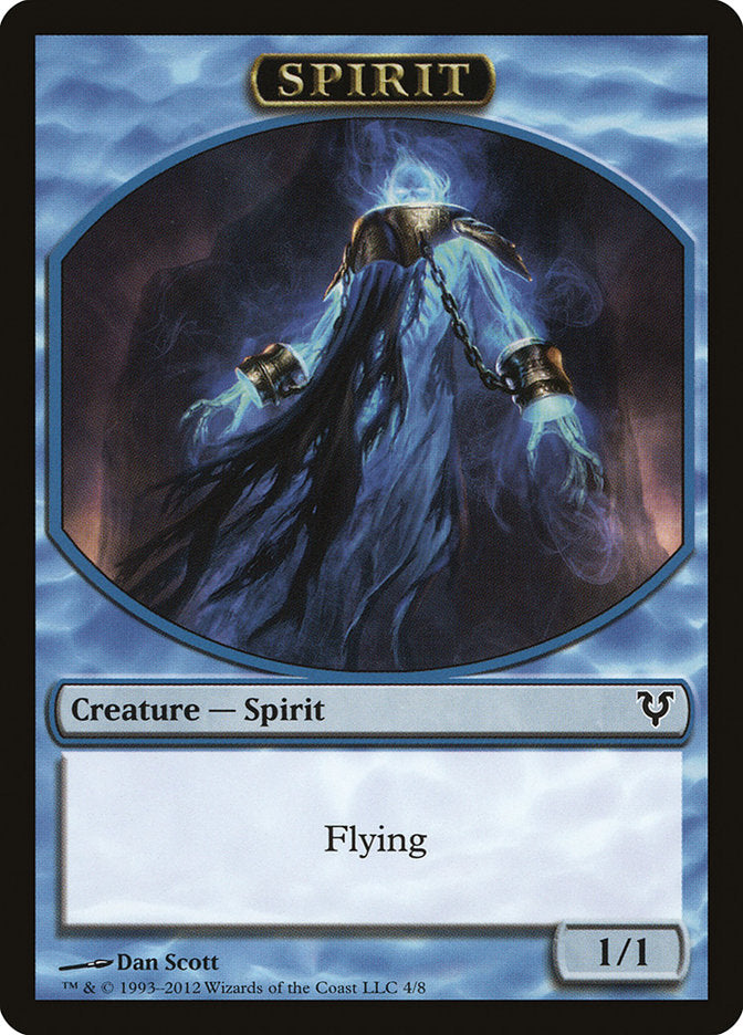 Spirit Token (4/8) [Avacyn Restored Tokens] | Galaxy Games LLC