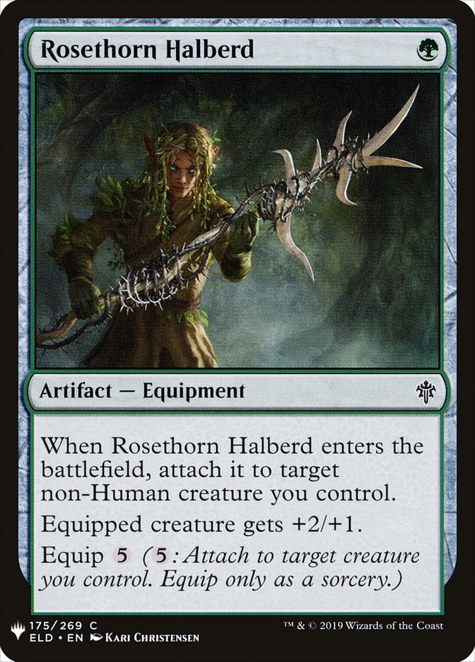 Rosethorn Halberd [Mystery Booster] | Galaxy Games LLC