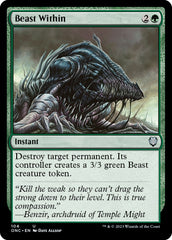 Beast Within [Phyrexia: All Will Be One Commander] | Galaxy Games LLC