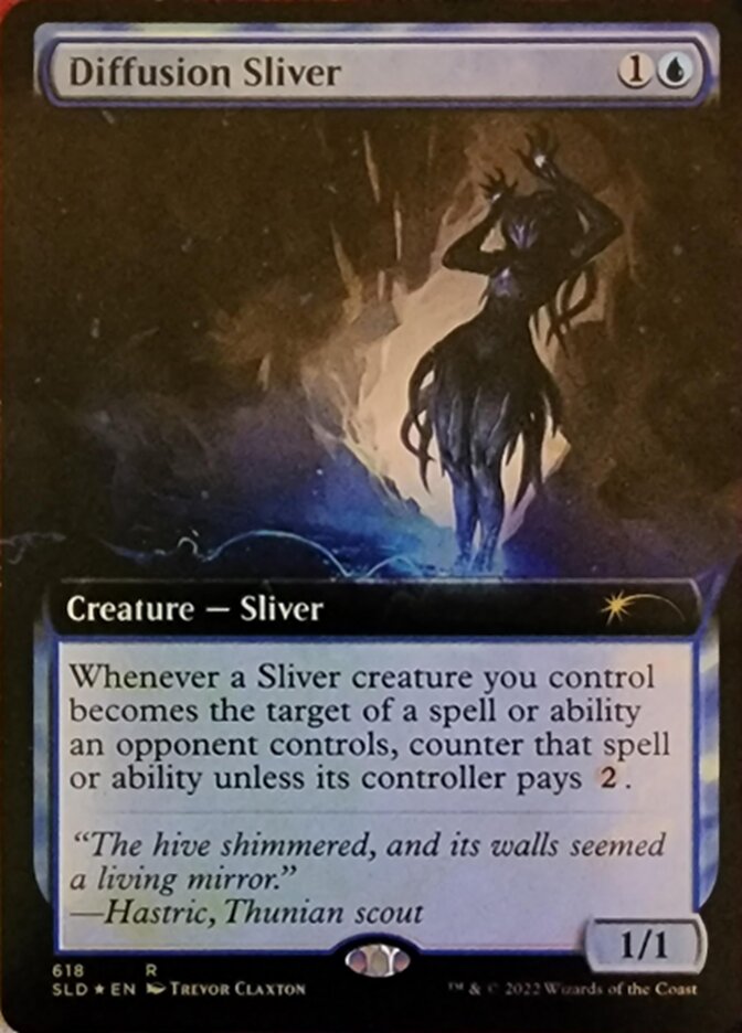 Diffusion Sliver (Extended Art) [Secret Lair Drop Promos] | Galaxy Games LLC