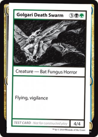 Golgari Death Swarm (2021 Edition) [Mystery Booster Playtest Cards] | Galaxy Games LLC
