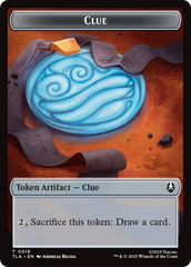 Ally (0005) // Clue (0018) Double-Sided Token [Avatar: The Last Airbender Tokens] | Galaxy Games LLC