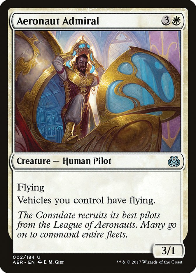 Aeronaut Admiral [Aether Revolt] | Galaxy Games LLC