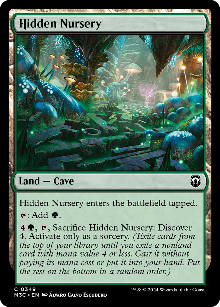 Hidden Nursery (Ripple Foil) [Modern Horizons 3 Commander] | Galaxy Games LLC