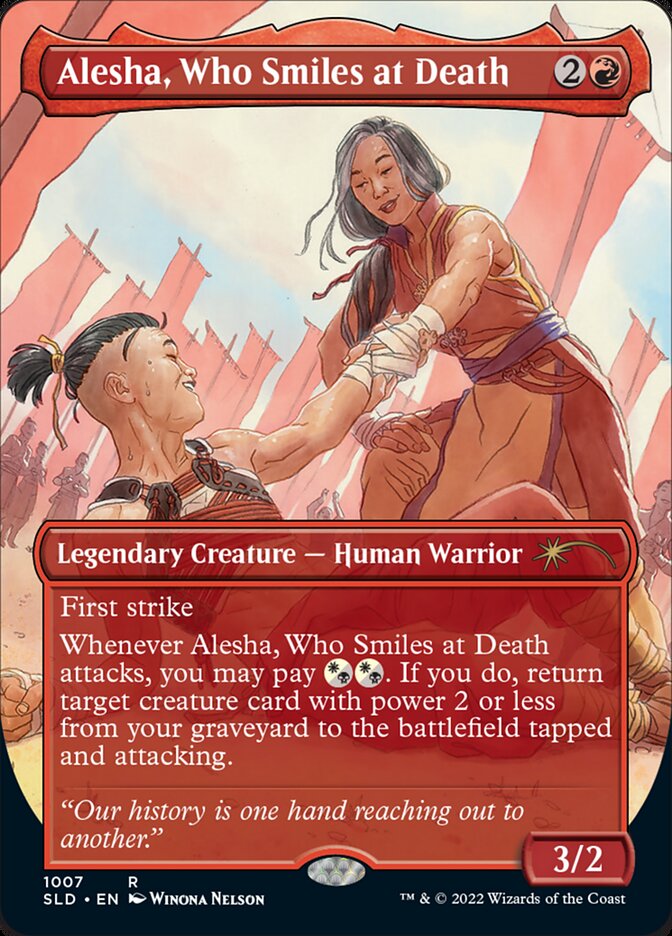 Alesha, Who Smiles at Death [Secret Lair Drop Series] | Galaxy Games LLC