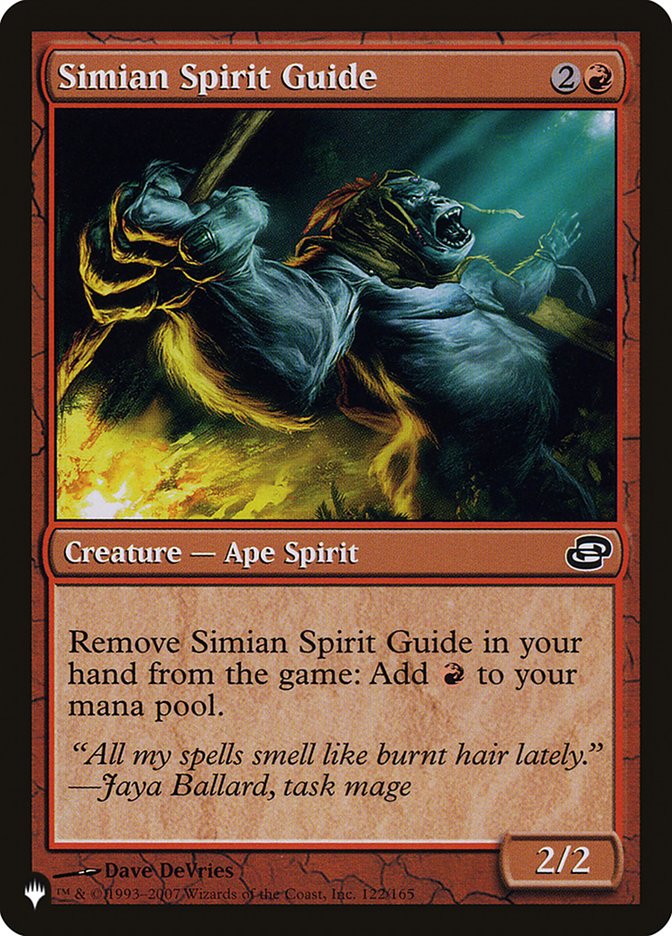 Simian Spirit Guide [The List] | Galaxy Games LLC