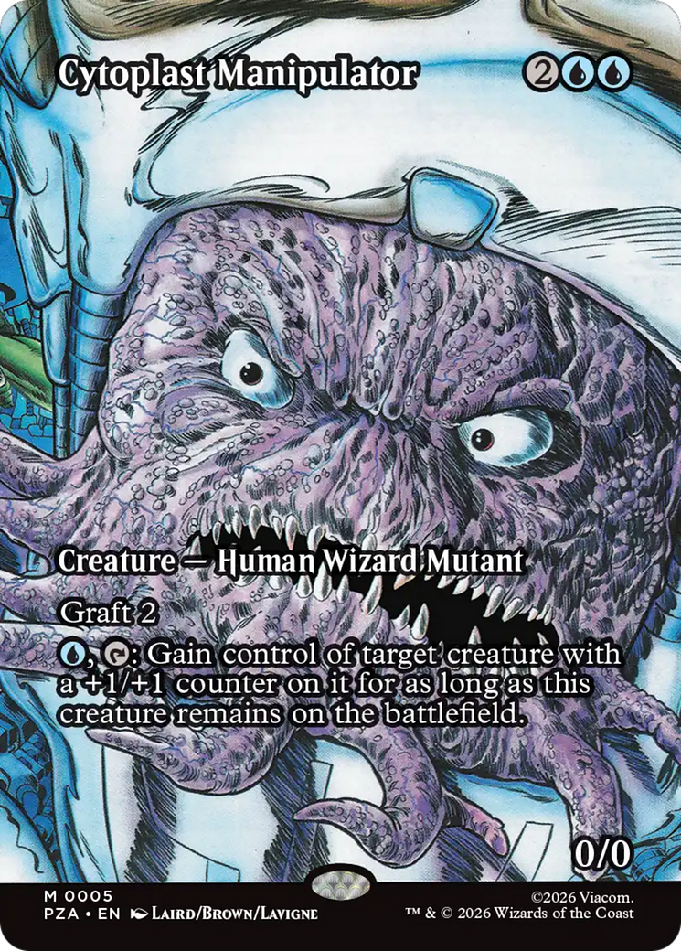 Cytoplast Manipulator (Borderless) [Teenage Mutant Ninja Turtles Eternal-Legal] | Galaxy Games LLC