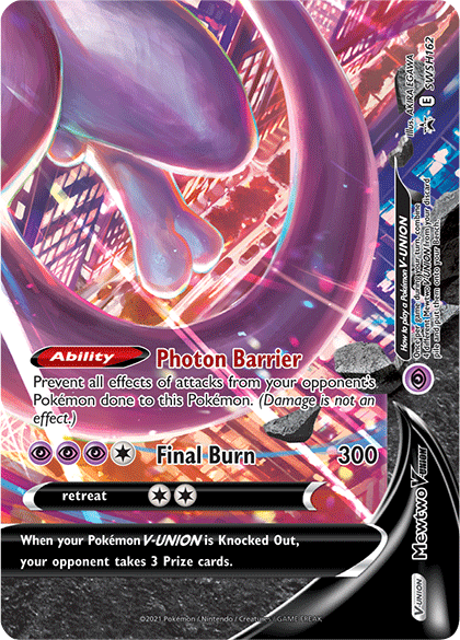 Mewtwo V-Union (SWSH162) [Sword & Shield: Black Star Promos] | Galaxy Games LLC