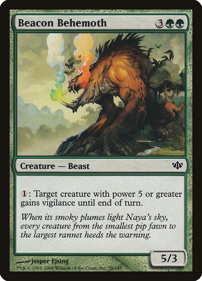Beacon Behemoth [Conflux] | Galaxy Games LLC