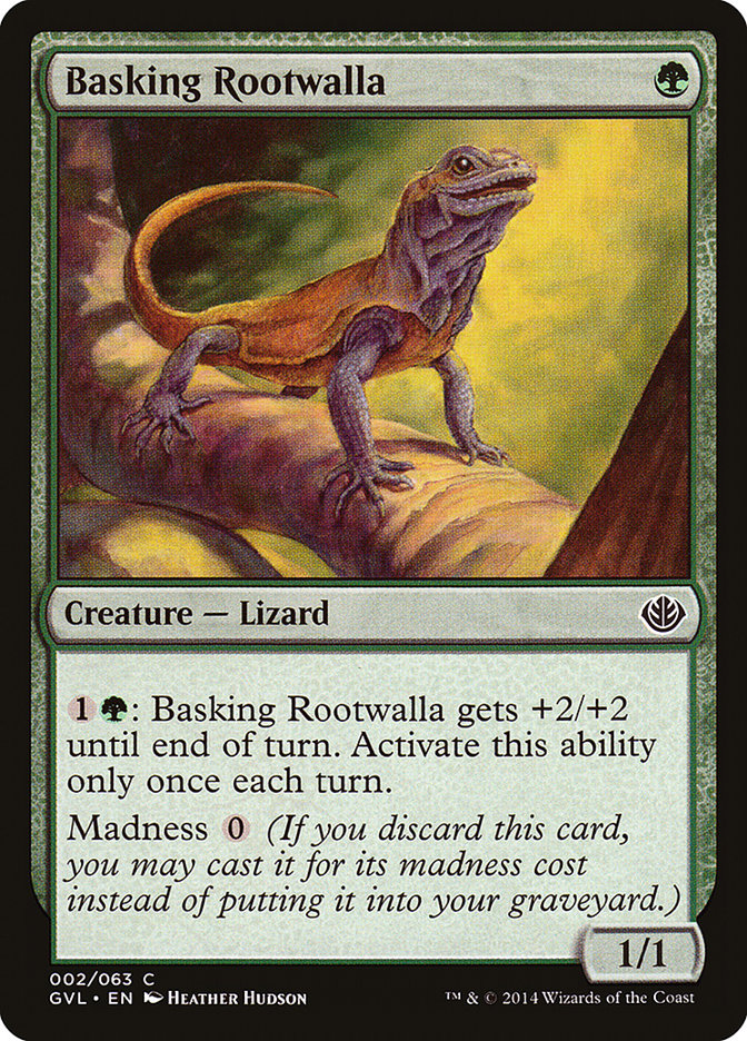 Basking Rootwalla (Garruk vs. Liliana) [Duel Decks Anthology] | Galaxy Games LLC