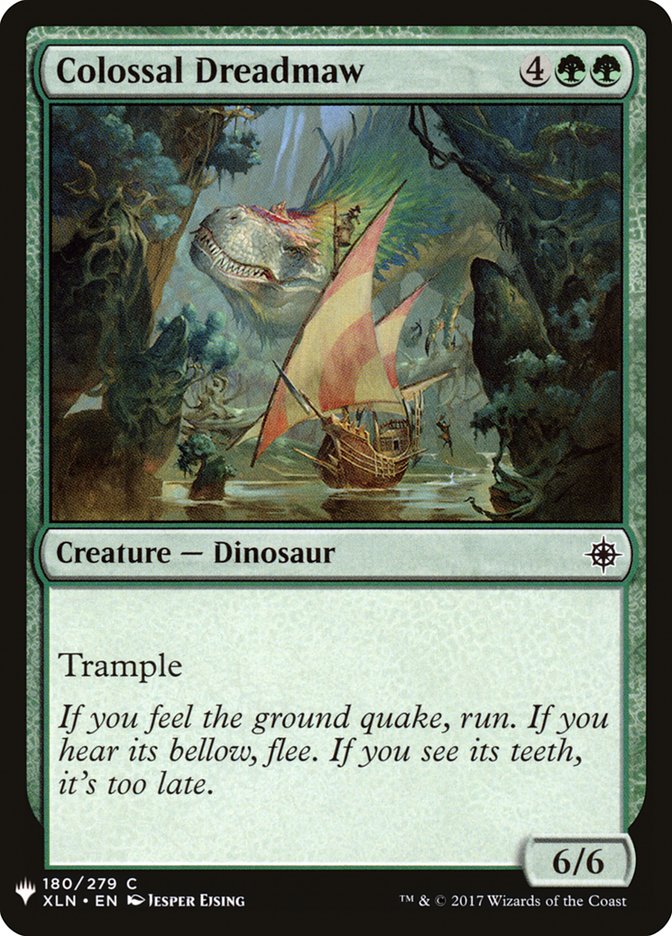 Colossal Dreadmaw [Mystery Booster] | Galaxy Games LLC
