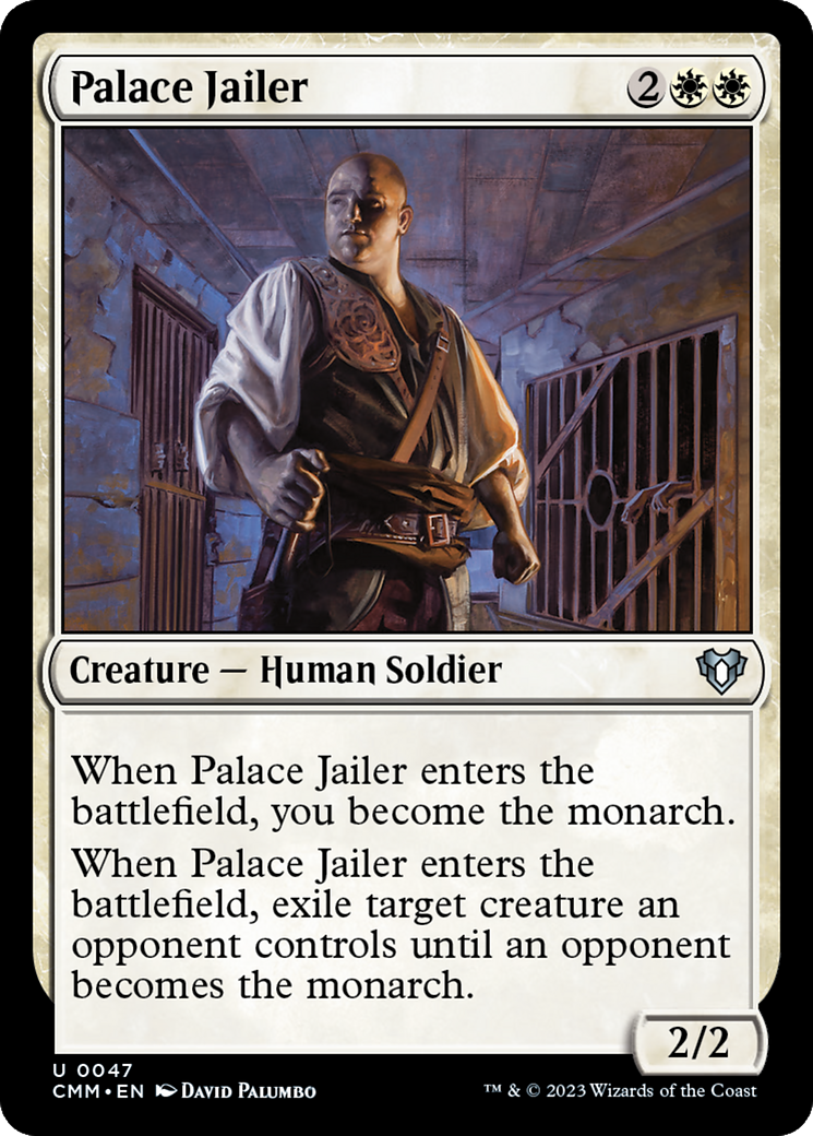 Palace Jailer [Commander Masters] | Galaxy Games LLC