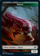 Insect // Treasure (21) Double-Sided Token [Modern Horizons 2 Tokens] | Galaxy Games LLC