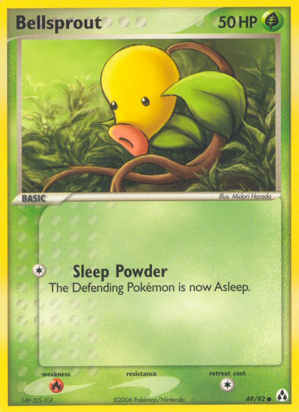 Bellsprout (49/92) [EX: Legend Maker] | Galaxy Games LLC