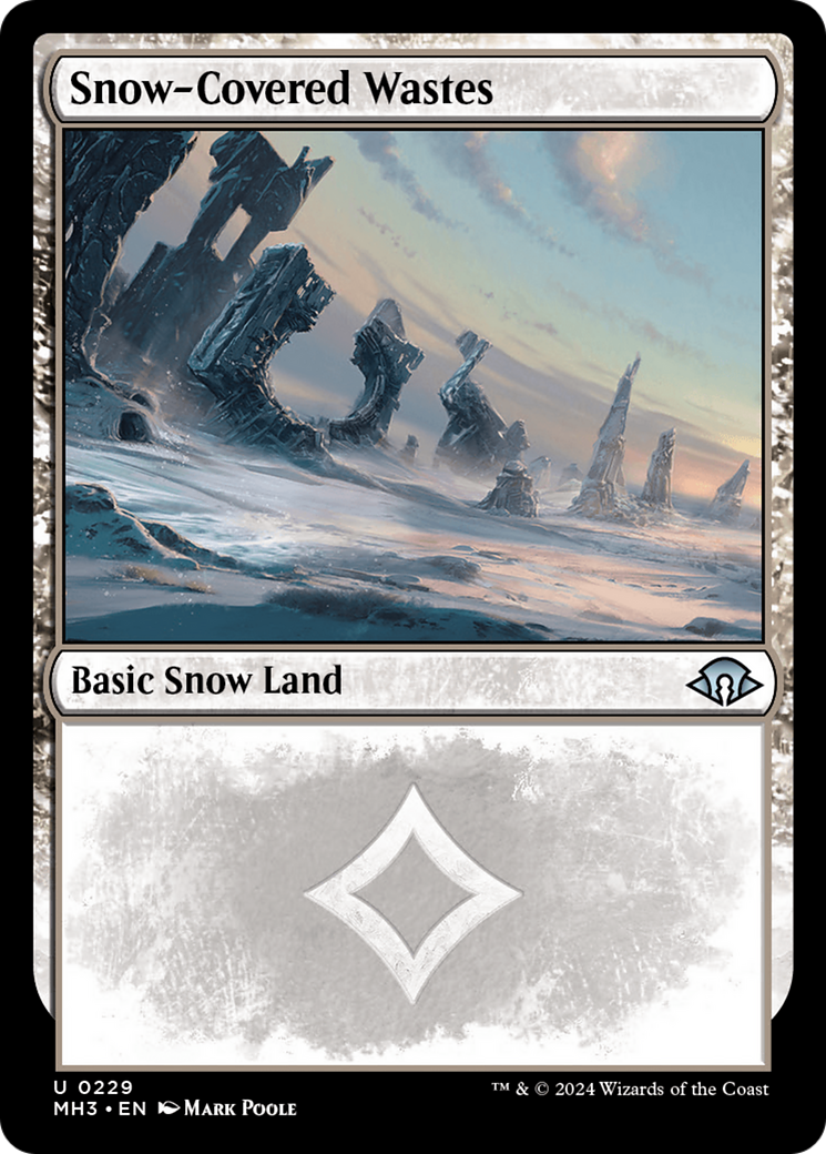 Snow-Covered Wastes (0229) [Modern Horizons 3] | Galaxy Games LLC