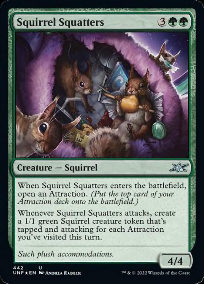 Squirrel Squatters (Galaxy Foil) [Unfinity] | Galaxy Games LLC