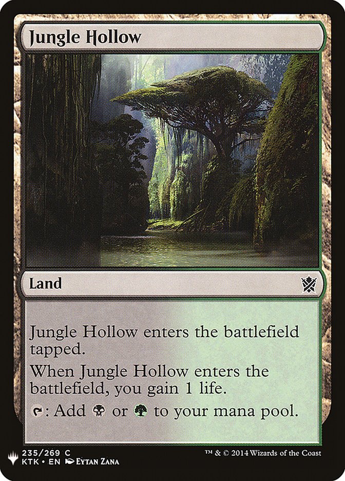 Jungle Hollow [Mystery Booster] | Galaxy Games LLC