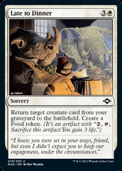Late to Dinner [Modern Horizons 2] | Galaxy Games LLC