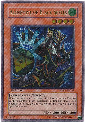 Alchemist of Black Spells [ABPF-EN082] Ultimate Rare | Galaxy Games LLC