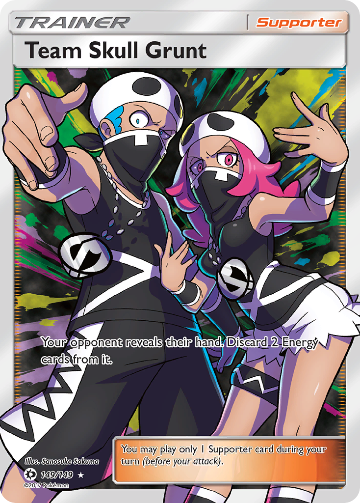 Team Skull Grunt (149/149) [Sun & Moon: Base Set] | Galaxy Games LLC