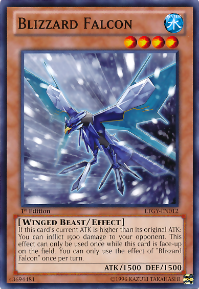 Blizzard Falcon [LTGY-EN012] Common | Galaxy Games LLC