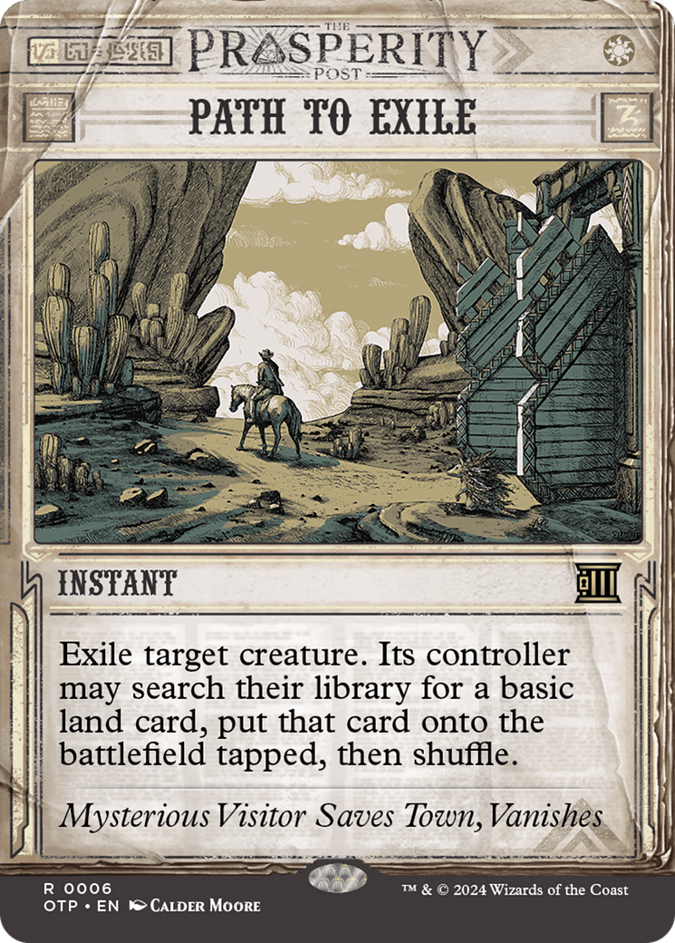 Path to Exile [Outlaws of Thunder Junction: Breaking News] | Galaxy Games LLC