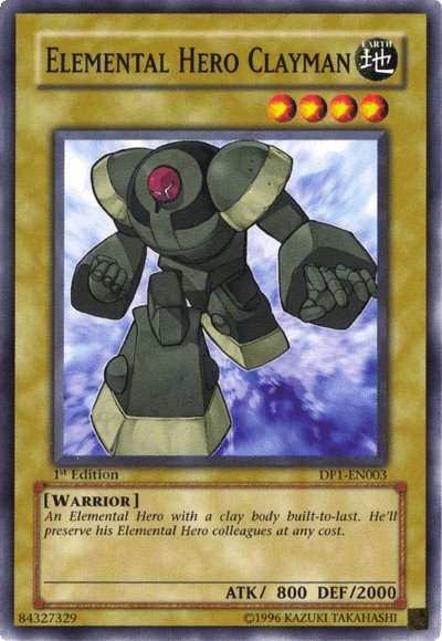 Elemental Hero Clayman [DP1-EN003] Common | Galaxy Games LLC