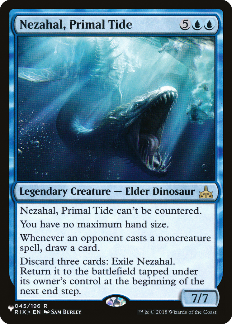 Nezahal, Primal Tide [The List] | Galaxy Games LLC