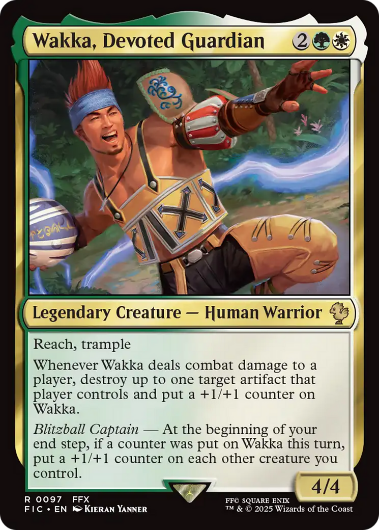Wakka, Devoted Guardian [FINAL FANTASY Commander] | Galaxy Games LLC