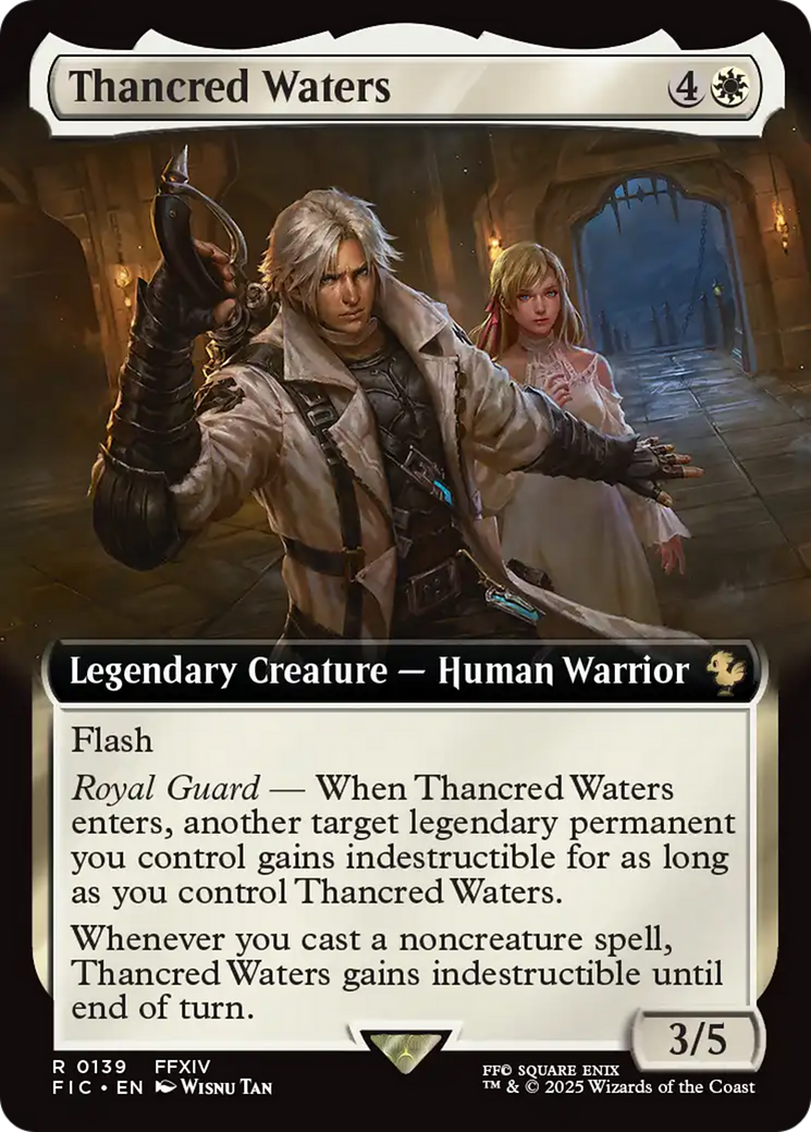 Thancred Waters (Extended Art) [FINAL FANTASY Commander] | Galaxy Games LLC
