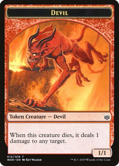 Devil // Satyr Double-Sided Token [Challenger Decks 2020 Tokens] | Galaxy Games LLC