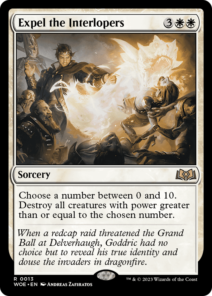 Expel the Interlopers [Wilds of Eldraine] | Galaxy Games LLC