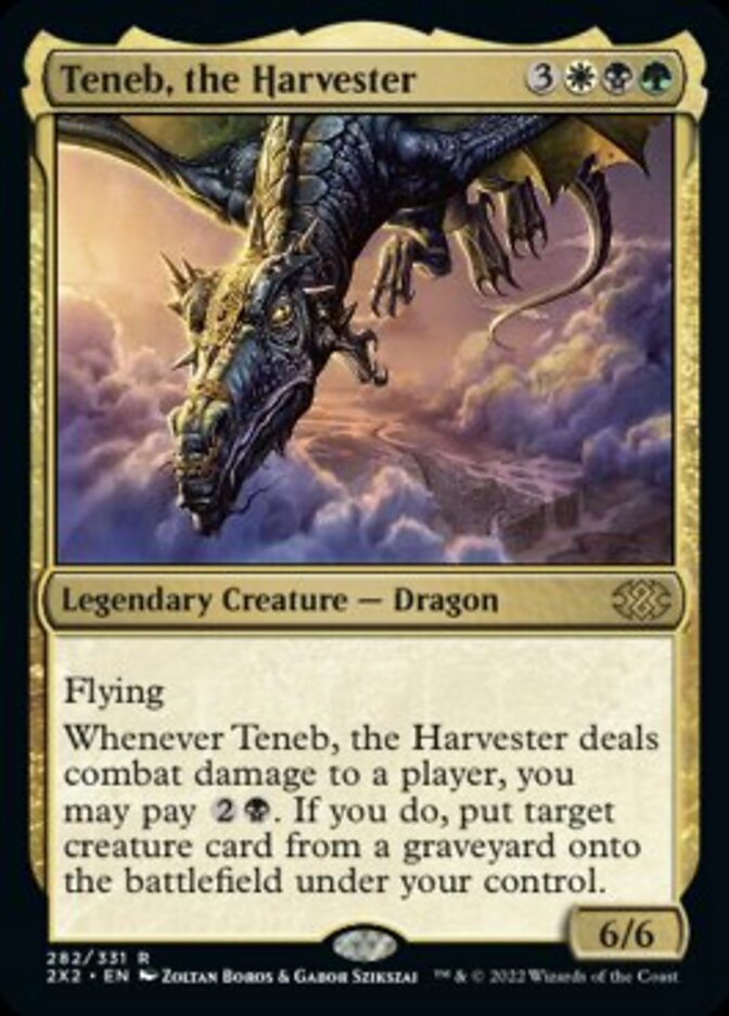 Teneb, the Harvester [Double Masters 2022] | Galaxy Games LLC