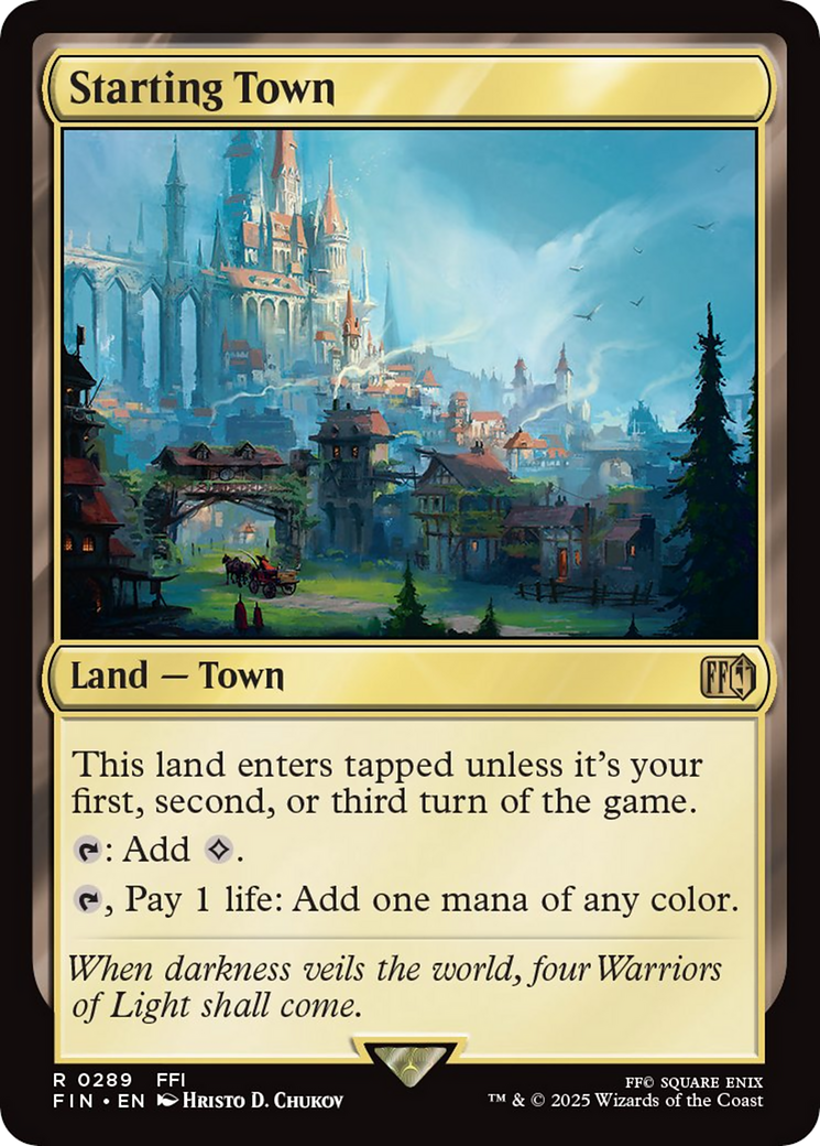 Starting Town [FINAL FANTASY] | Galaxy Games LLC