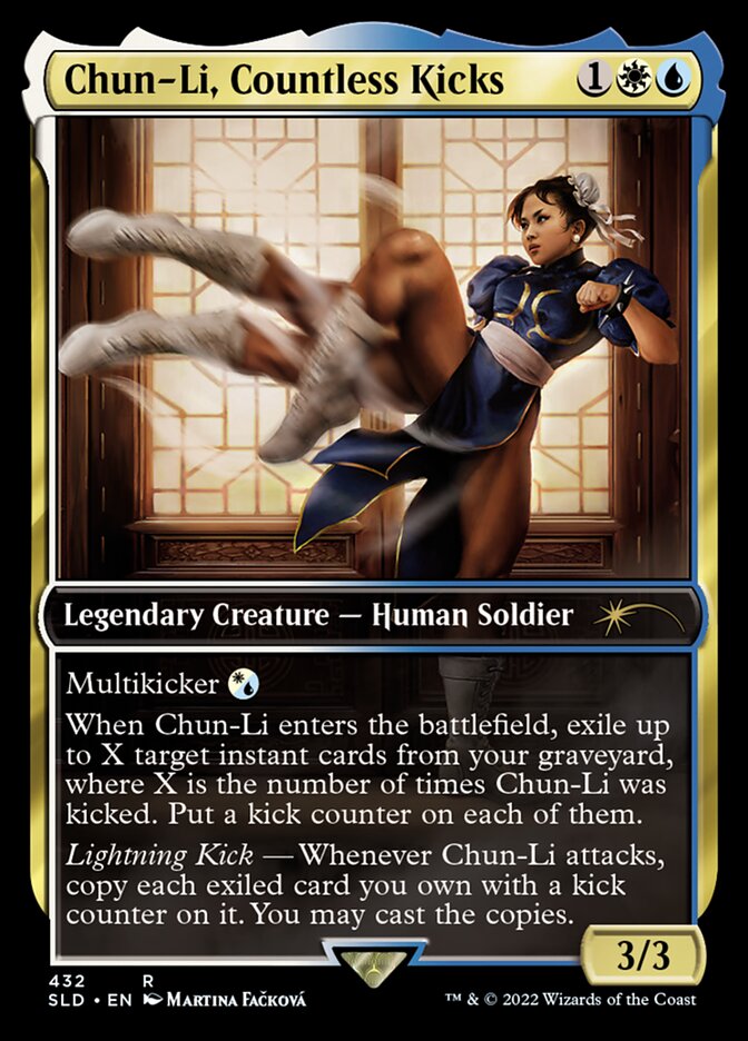 Chun-Li, Countless Kicks [Secret Lair Drop Series] | Galaxy Games LLC