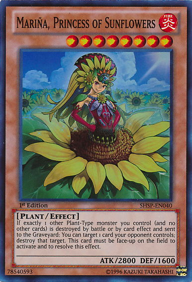 Marina, Princess of Sunflowers [SHSP-EN040] Super Rare | Galaxy Games LLC