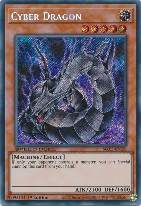 Cyber Dragon [SGX3-ENI28] Secret Rare | Galaxy Games LLC