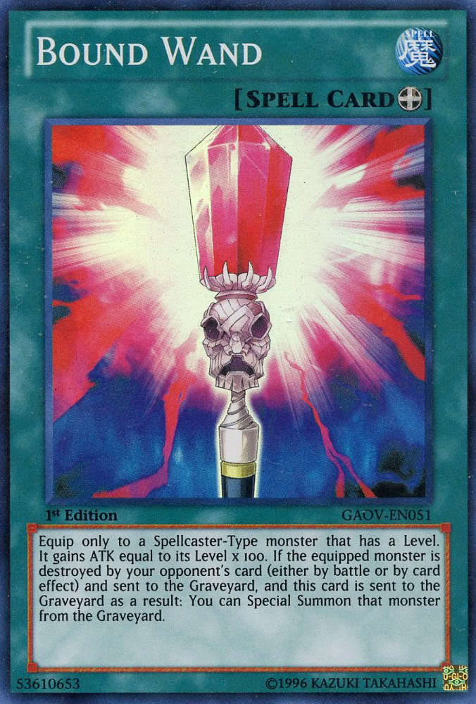 Bound Wand [GAOV-EN051] Super Rare | Galaxy Games LLC