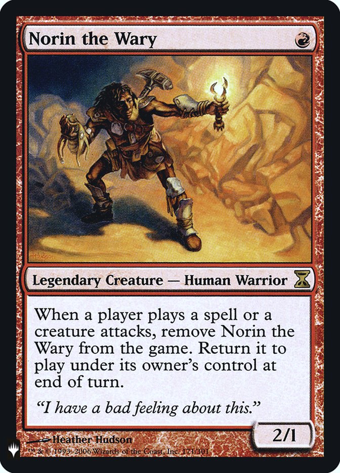 Norin the Wary [Mystery Booster] | Galaxy Games LLC