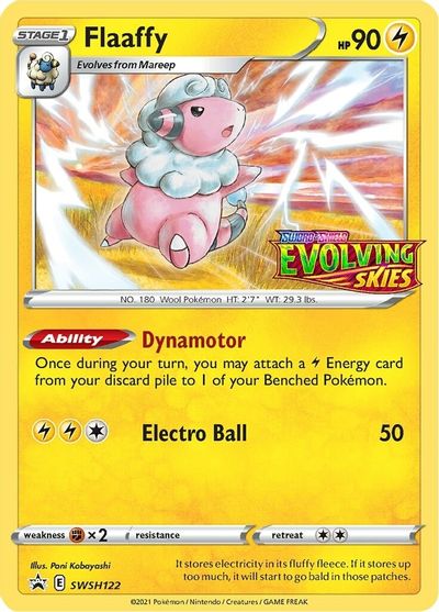 Flaaffy (SWSH122) (Prerelease Promo) [Sword & Shield: Black Star Promos] | Galaxy Games LLC