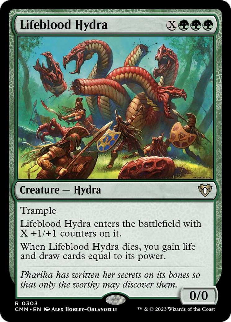 Lifeblood Hydra [Commander Masters] | Galaxy Games LLC