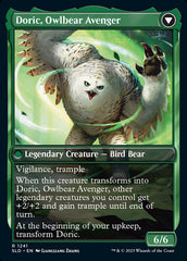 Doric, Nature's Warden // Doric, Owlbear Avenger [Secret Lair Drop Series] | Galaxy Games LLC