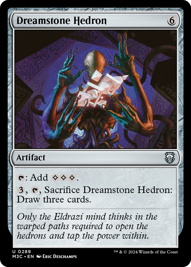 Dreamstone Hedron (Ripple Foil) [Modern Horizons 3 Commander] | Galaxy Games LLC