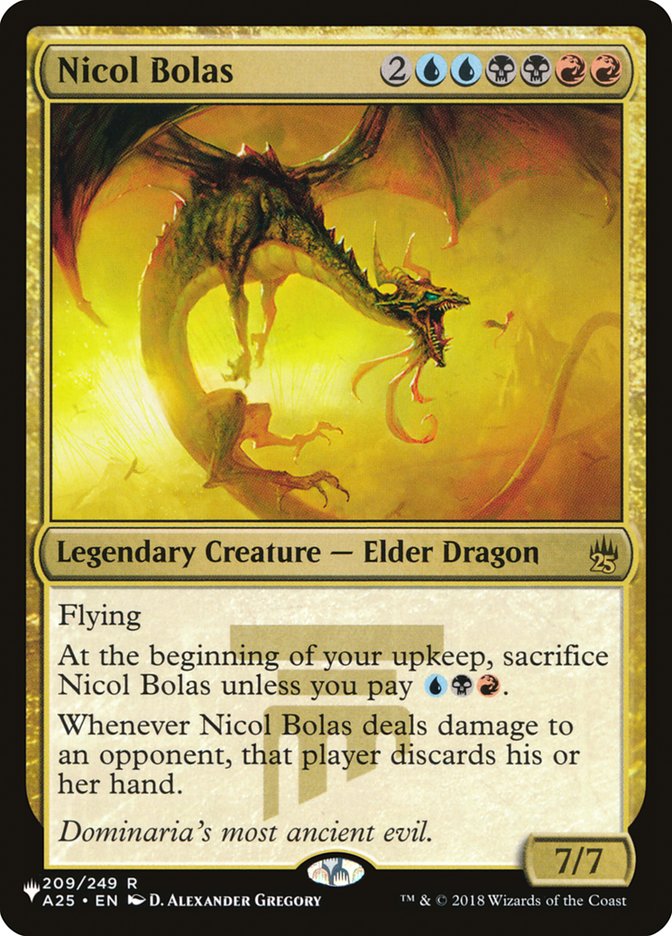 Nicol Bolas [The List] | Galaxy Games LLC