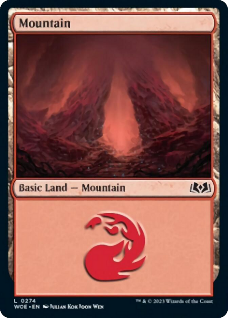 Mountain (0274) [Wilds of Eldraine] | Galaxy Games LLC