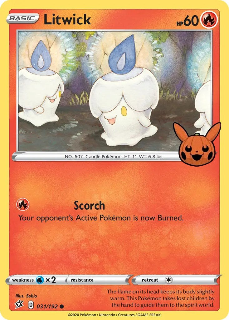 Litwick (031/192) [Trick or Trade] | Galaxy Games LLC