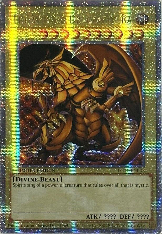yugioh winged dragon of ra support cards The Winged Dragon of Ra (25th Anniversary) [LC01-EN003] Quarter Centur –  Galaxy Games LLC